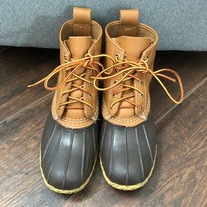L.L. Bean 6” Bean Boots Tan/Brown